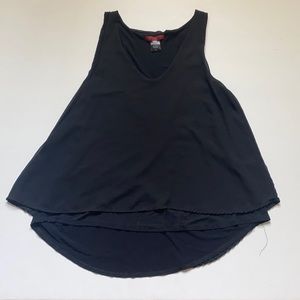 Red By BKE Black Split Back Tank Top Size S